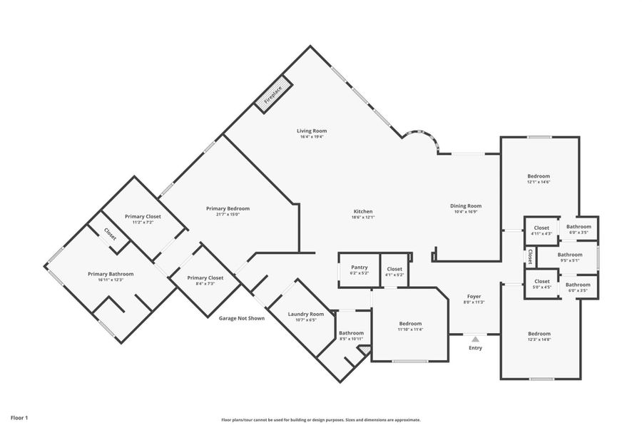 2D floor plan layout of this home in , Bryan, TX (Image 5).