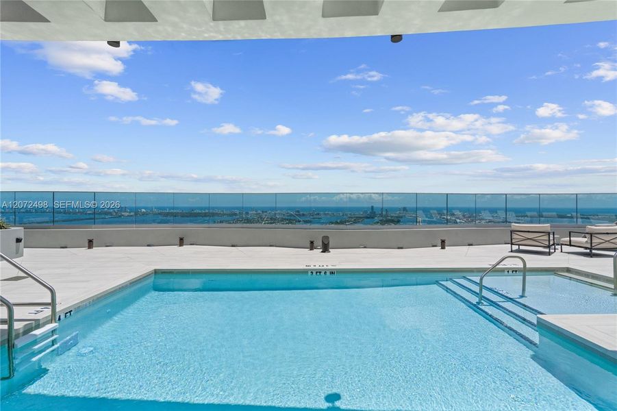 Rooftop pool Rooftop pool