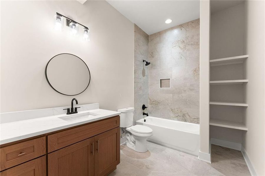 Furnished interior view inside a new home in , Gainesville (Image 45).