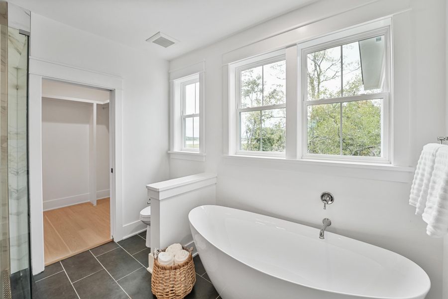 Furnished interior view inside a new home in , Charleston (Image 33).