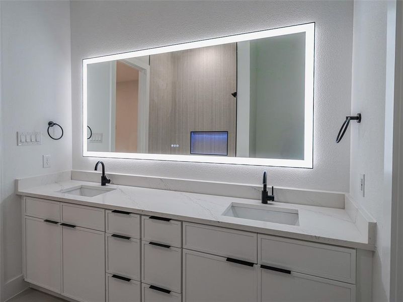 Furnished interior view inside a new home in , Dallas (Image 6).