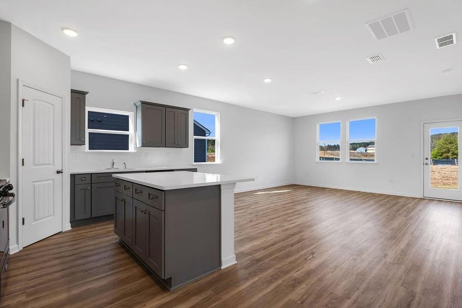Furnished interior view inside a new home in Three Rivers, Rome (Image 7). Furnished interior view inside a new home in Three Rivers, Rome (Image 7).