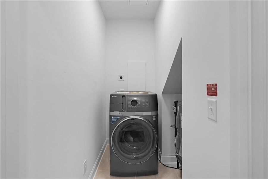 Furnished interior view inside a new home in Market Square at Sawnee Village, Cumming (Image 16).