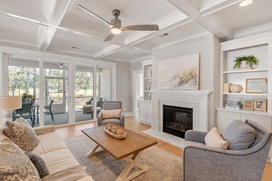 Furnished interior view inside a new home in Osprey Landing, Southport (Image 15).