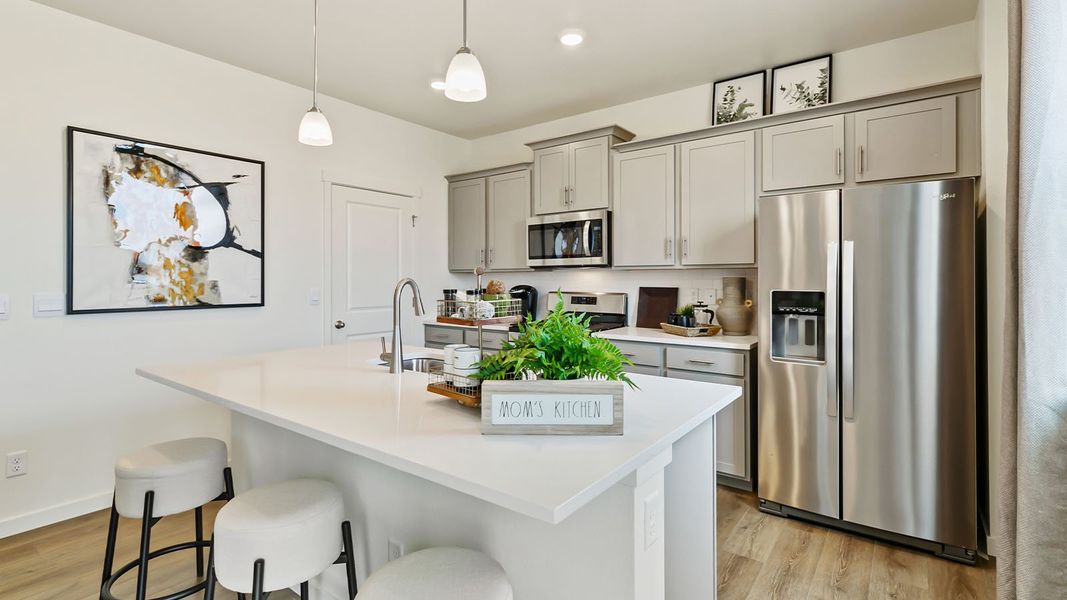 Furnished interior view inside a new home in Vista Meadows, Fort Lupton (Image 15).