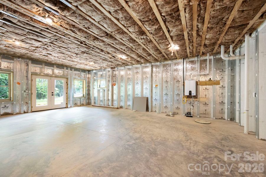 In-progress construction of a new home in , Asheville, NC (Image 36).