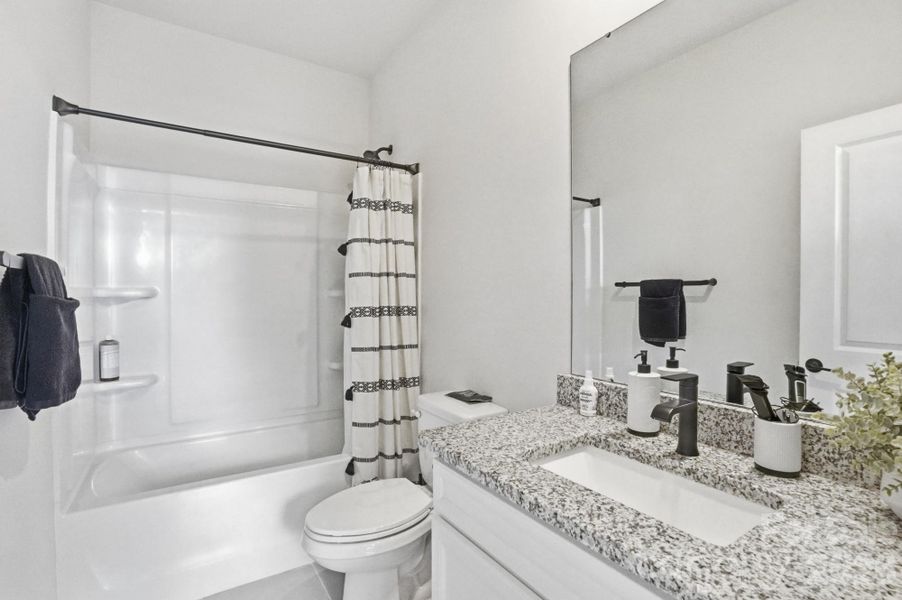 Furnished interior view inside a new home in , Charlotte (Image 14).