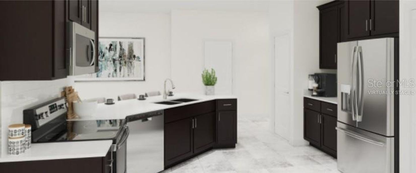 Furnished interior view inside a new home in Wynnstone, Davenport (Image 2).