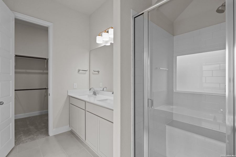 Furnished interior view inside a new home in Veramendi, New Braunfels (Image 15).