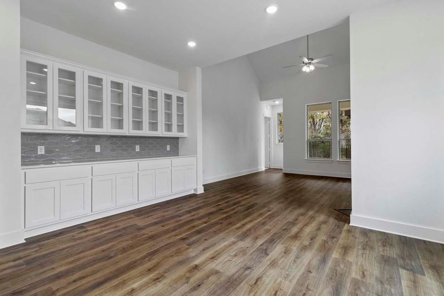 Spacious, unfurnished interior of a new home in Wolf Ranch: 46ft. lots, Georgetown (Image 14). Spacious, unfurnished interior of a new home in Wolf Ranch: 46ft. lots, Georgetown (Image 14).