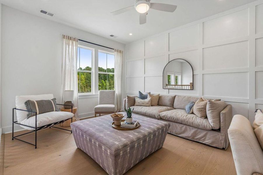 Furnished interior view inside a new home in Kings River Preserve, Hollywood (Image 11). Furnished interior view inside a new home in Kings River Preserve, Hollywood (Image 11).