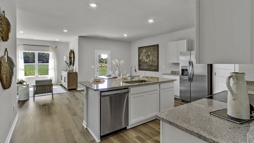 Furnished interior view inside a new home in Bailey Park, Fayetteville (Image 15).