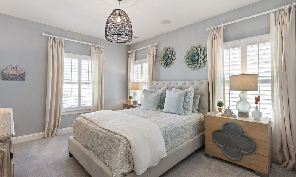 Representative furnished interior of a home built from the Tiburon II by Classica Homes in McLean - Waterfront, Clover (Image 15).