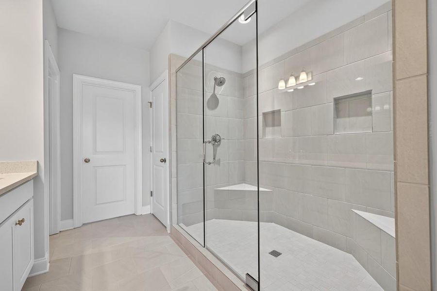 Furnished interior view inside a new home in Hemingway, Flowery Branch (Image 11).