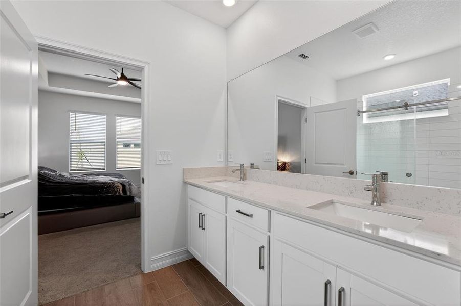 Furnished interior view inside a new home in Stonegate Preserve, Palmetto (Image 16).