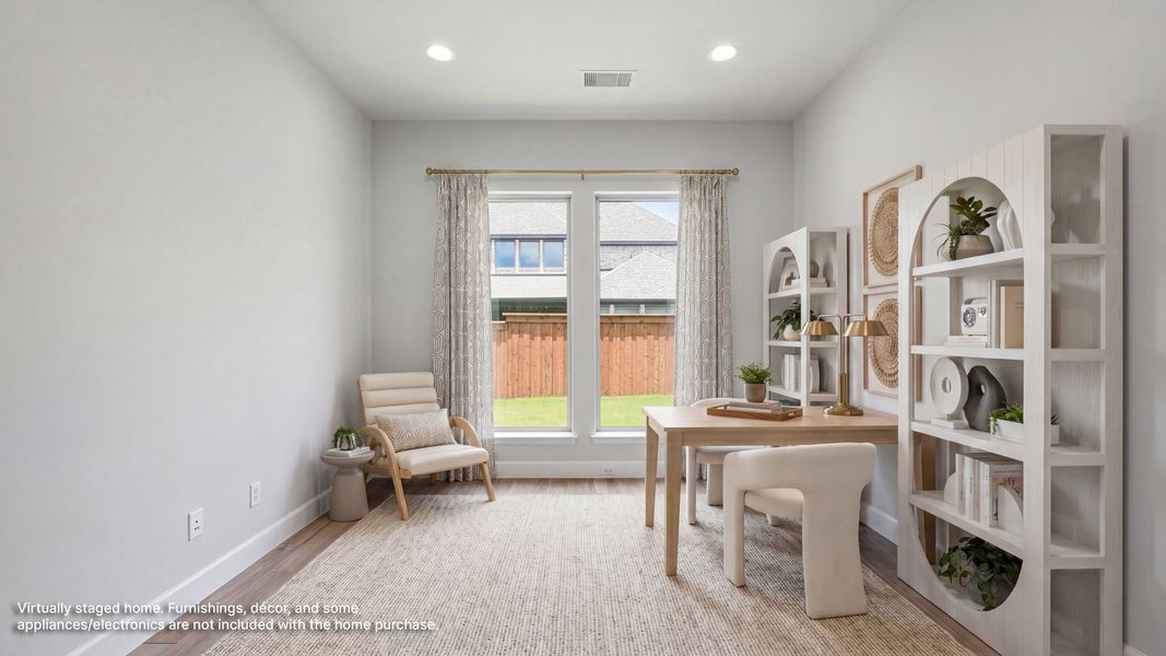 Furnished interior view inside a new home in Terraces, Rockwall (Image 10).