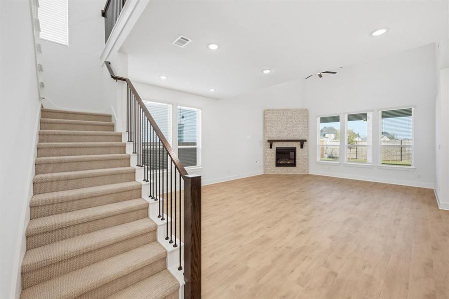 Spacious, unfurnished interior of a new home in Wellington: Artisan Series - 50ft lots, Haslet (Image 16).