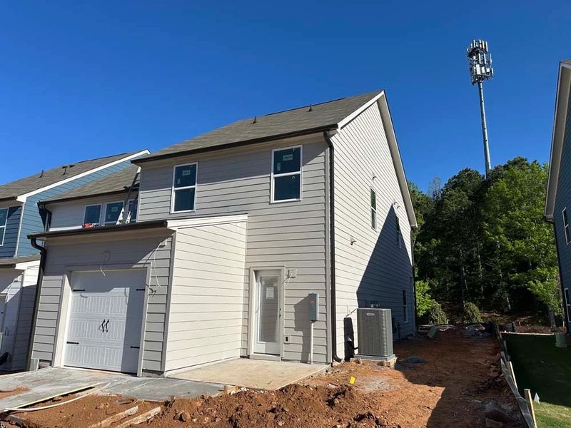 Rear Exterior Construction Progress