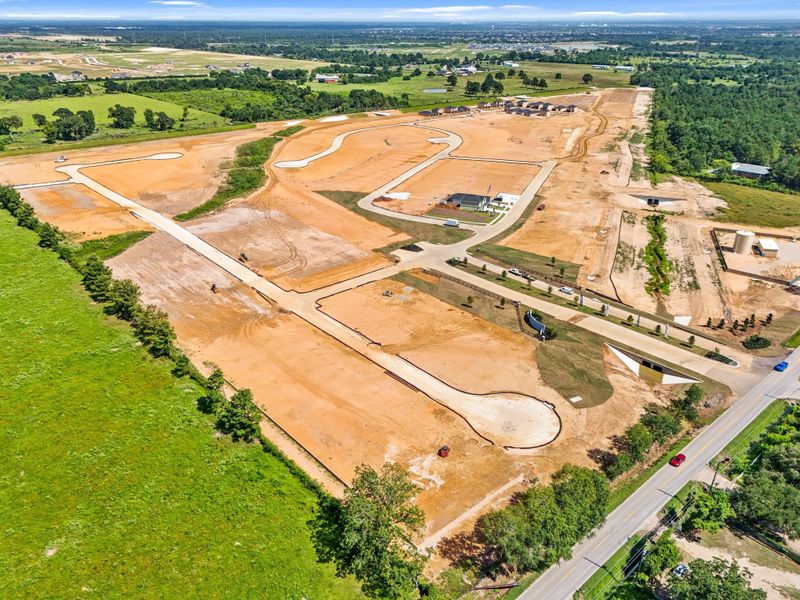 Site preparation for new homesites in Sunset Valley, Hockley (Image 14).