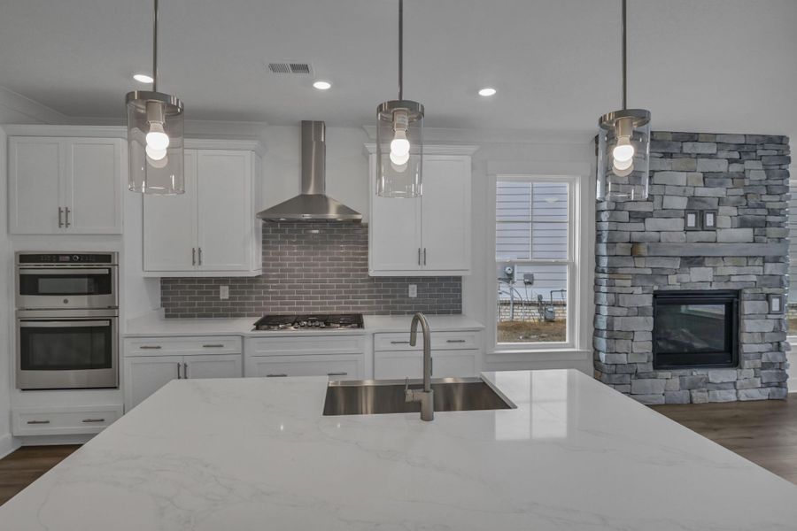 Furnished interior view inside a new home in Clubside Reserve at Summerlake, Lexington (Image 9).