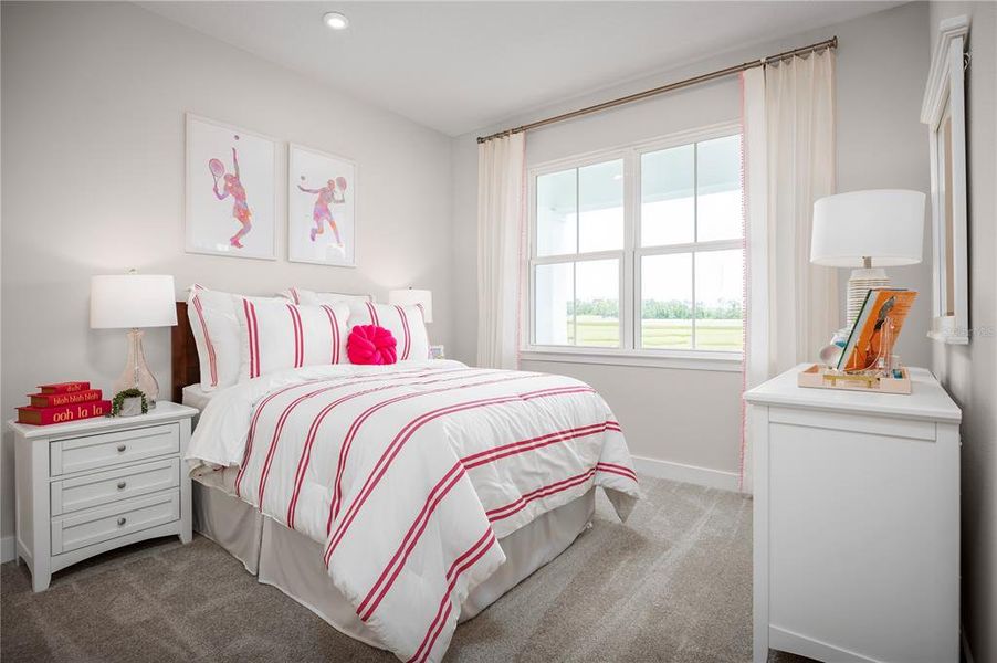 Furnished interior view inside a new home in The Palms at Venetian Bay, New Smyrna Beach (Image 14).