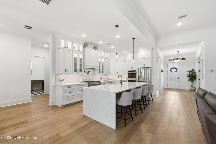 Furnished interior view inside a new home in Seven Pines 70' Rear Entry, Jacksonville (Image 14).