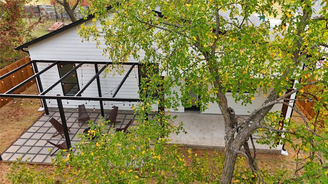 Exterior details and patio area of a home in , Greenville (Image 30). Exterior details and patio area of a home in , Greenville (Image 30).