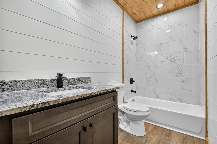 Furnished interior view inside a new home in , Blue Ridge (Image 9).