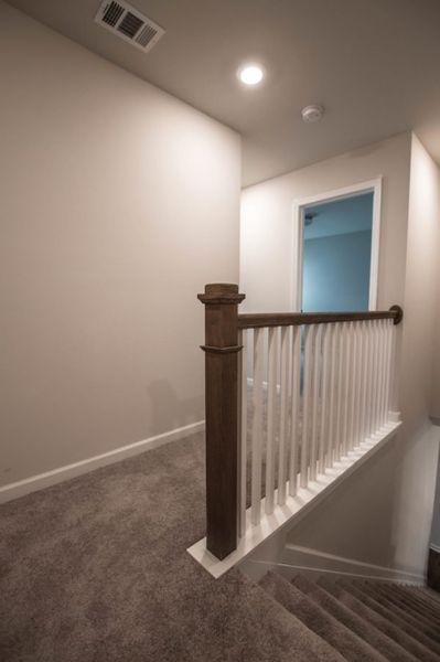Representative unfurnished interior of a home built from the Turner by Piedmont Residential in Owen Preserve, Canton (Image 14).