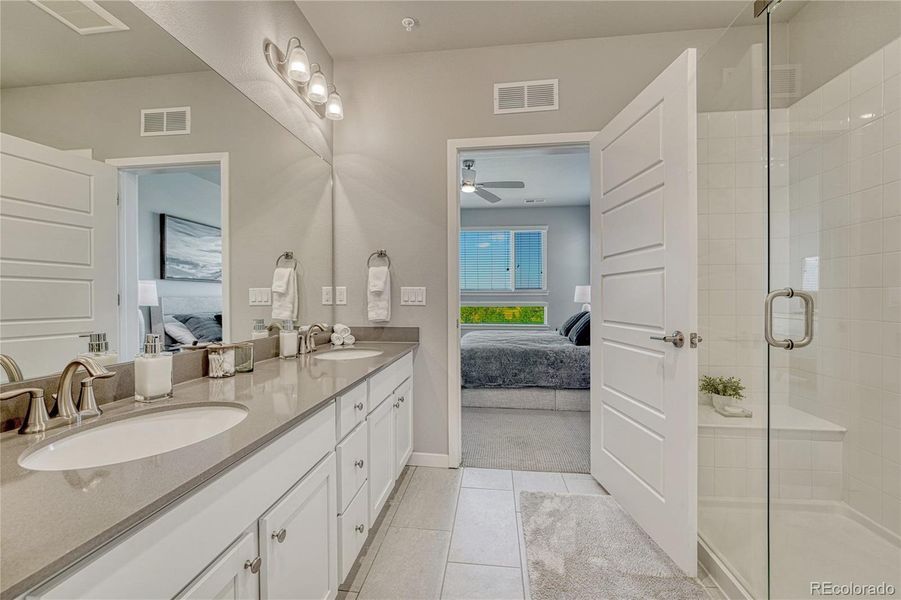 Furnished interior view inside a new home in The Trails at Westcreek, Parker (Image 27).