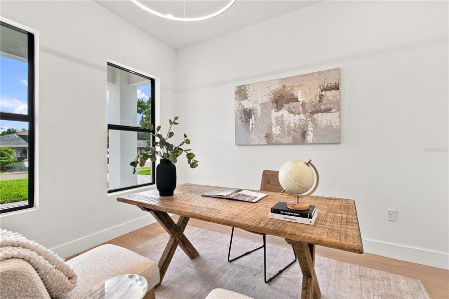 Furnished interior view inside a new home in , Tampa (Image 11).