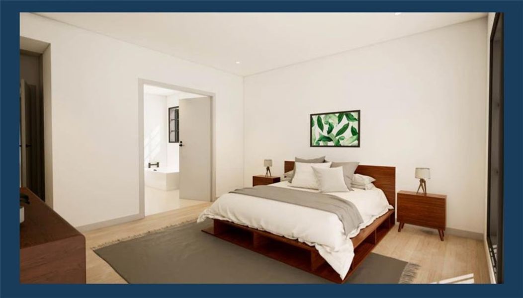 Furnished interior view inside a new home in , Gainesville (Image 20).