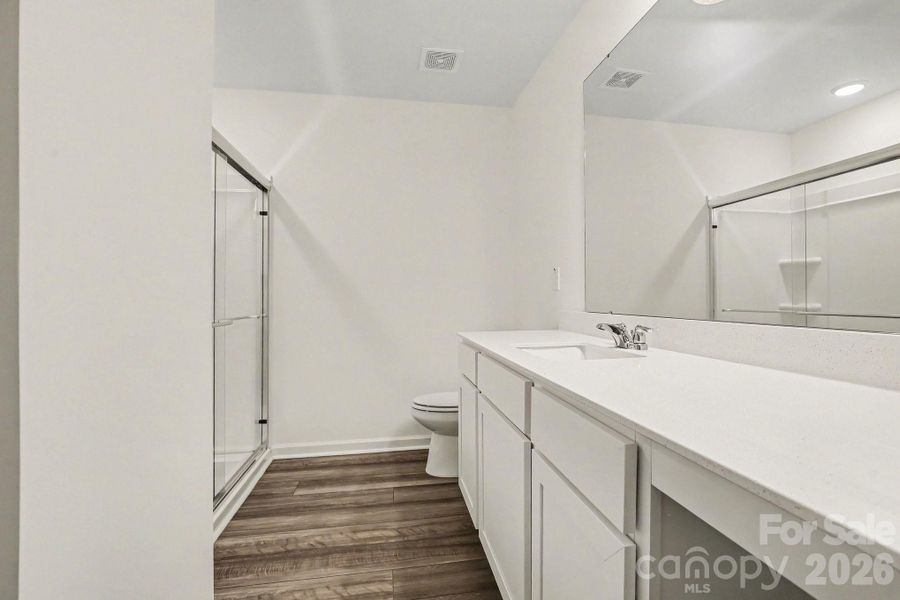Furnished interior view inside a new home in , Angier (Image 11).