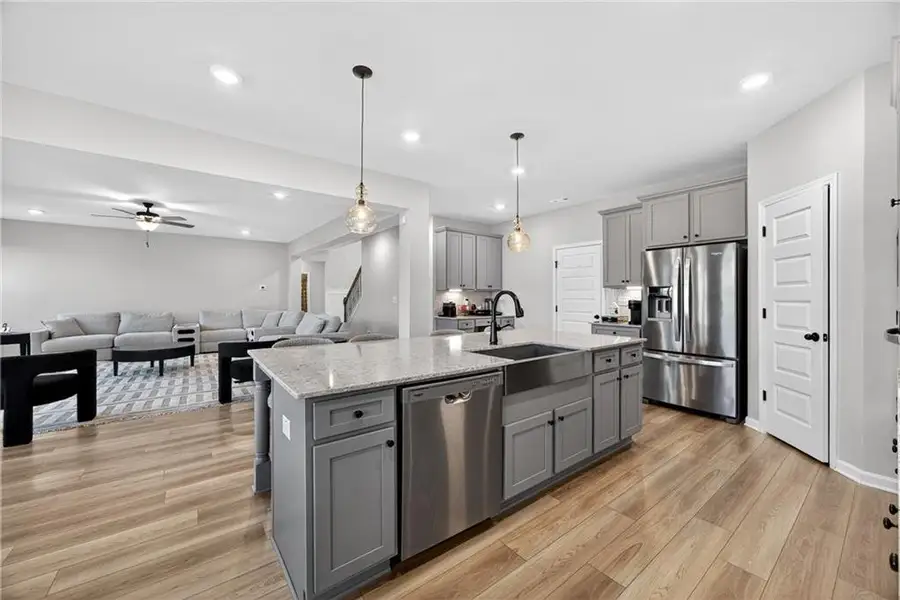 Furnished interior view inside a new home in , Stockbridge (Image 6).