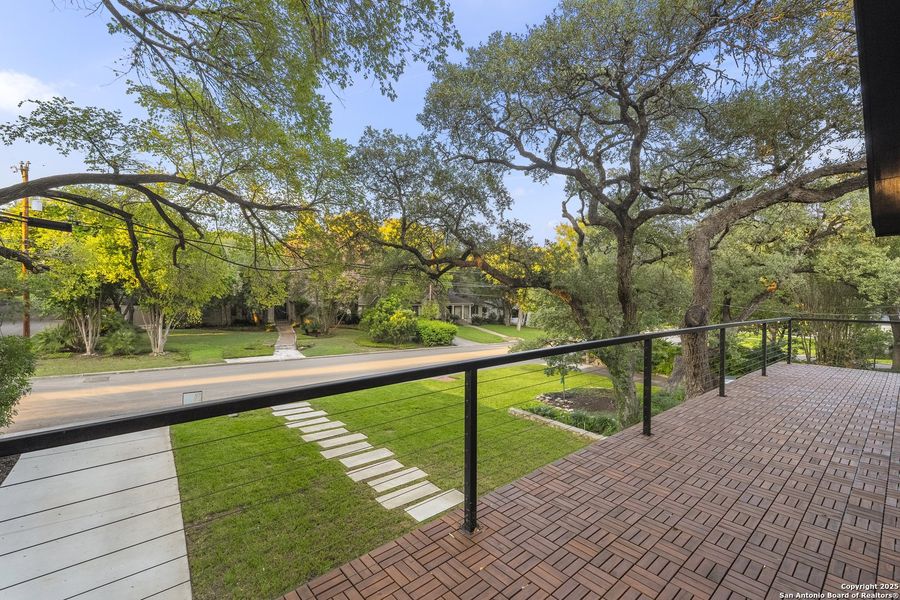 Exterior details and patio area of a home in , Alamo Heights (Image 30). Exterior details and patio area of a home in , Alamo Heights (Image 30).