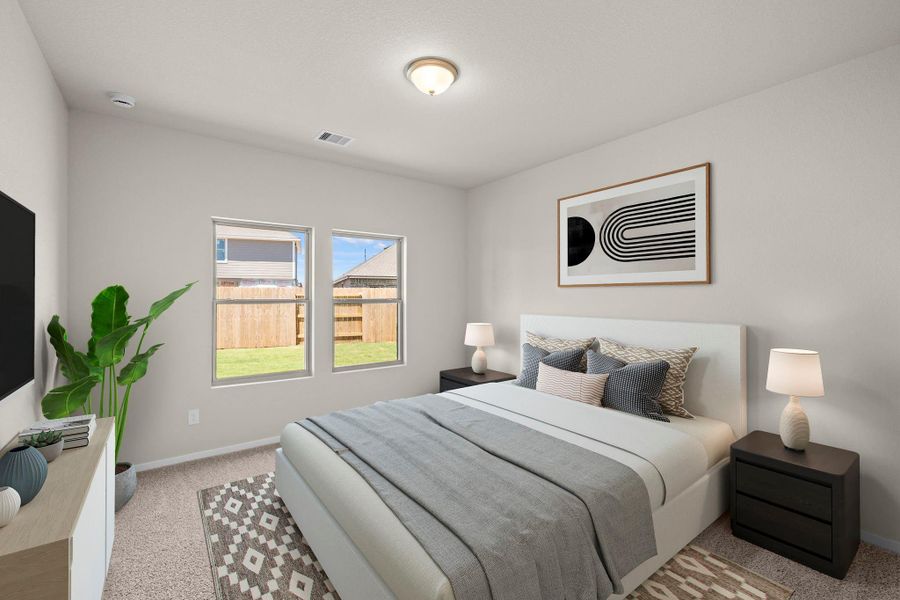Furnished interior view inside a new home in Creekhaven, Rosharon (Image 7).