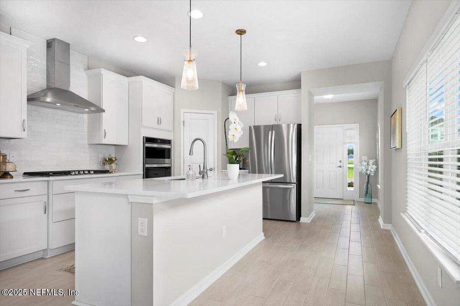 Furnished interior view inside a new home in , St. Augustine (Image 38).