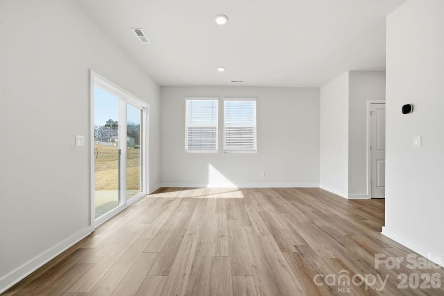 Spacious, unfurnished interior of a new home in The Meadows at Asbury Ridge, York (Image 12). Spacious, unfurnished interior of a new home in The Meadows at Asbury Ridge, York (Image 12).