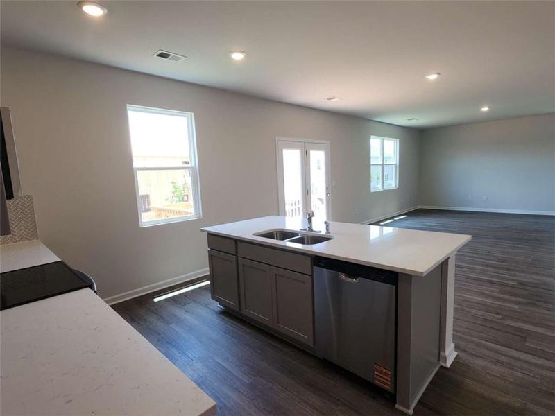 Furnished interior view inside a new home in Cedar Ridge - Locust Grove Station, Locust Grove (Image 14). Furnished interior view inside a new home in Cedar Ridge - Locust Grove Station, Locust Grove (Image 14).