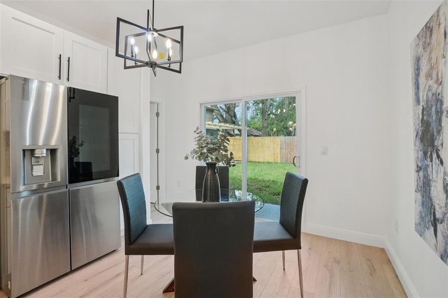 Furnished interior view inside a new home in , Tampa (Image 8). Furnished interior view inside a new home in , Tampa (Image 8).