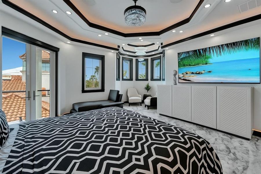 Furnished interior view inside a new home in , Apollo Beach (Image 50).
