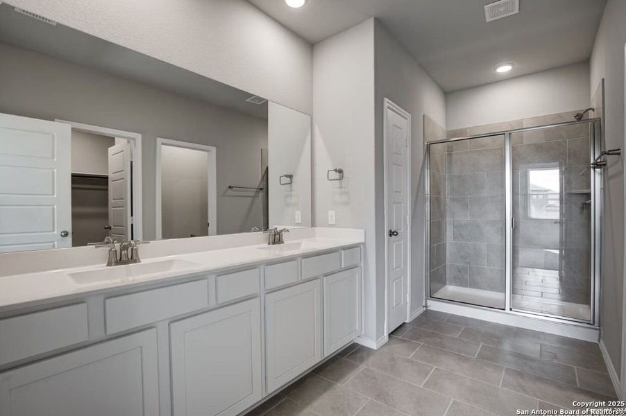 Furnished interior view inside a new home in Horizon Pointe, Converse (Image 56).