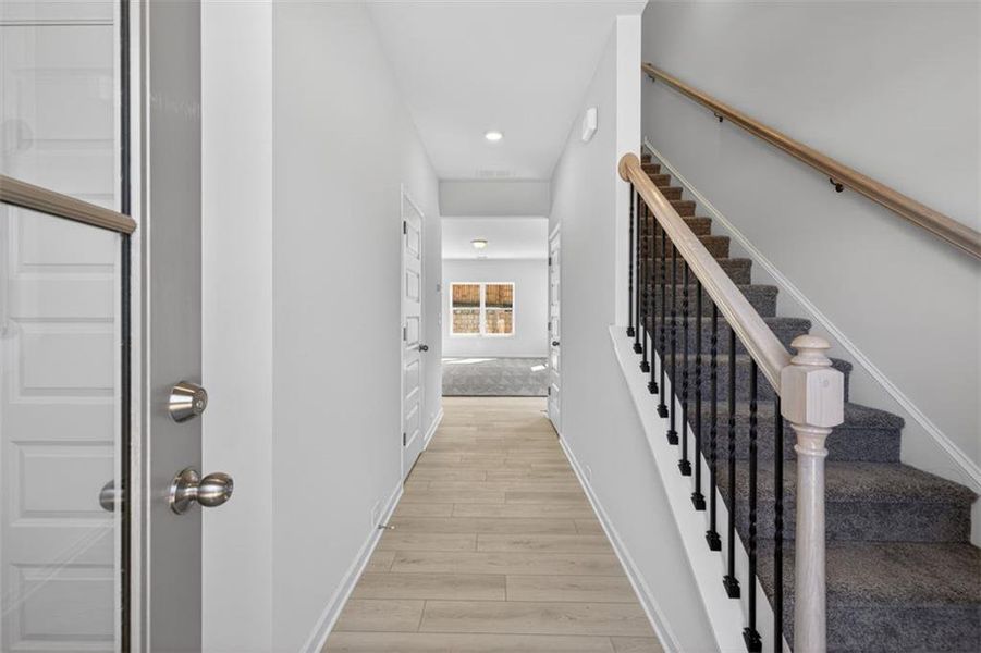 Spacious, unfurnished interior of a new home in Fuller Station, Loganville (Image 25). Spacious, unfurnished interior of a new home in Fuller Station, Loganville (Image 25).