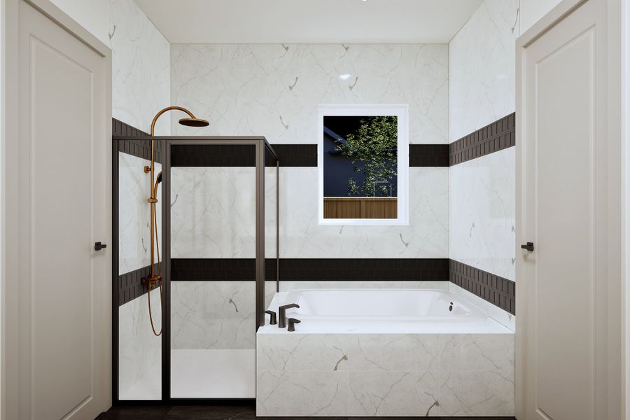 The Violet - Owner's Bath