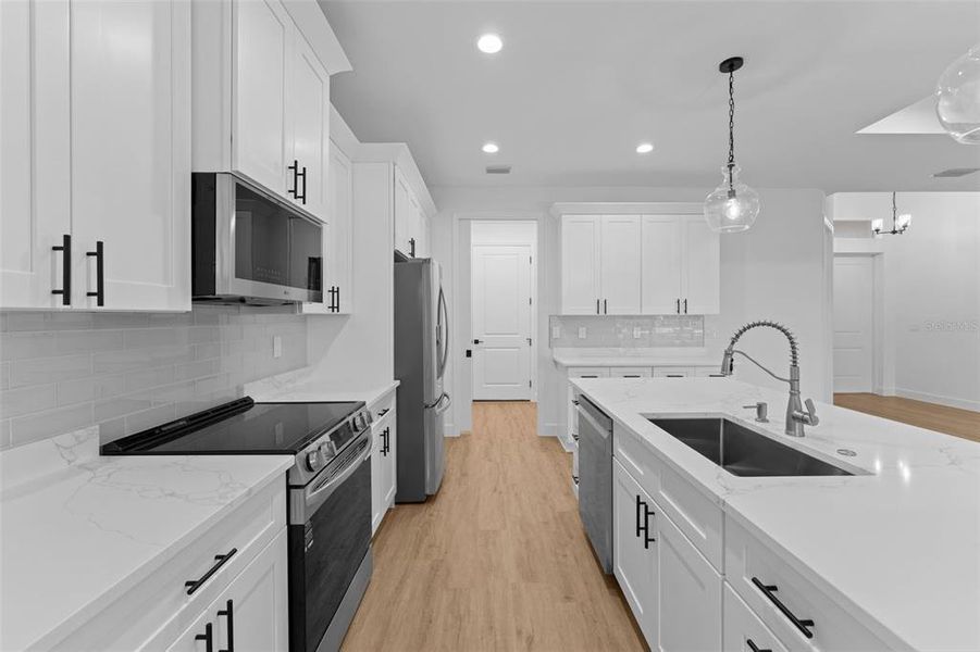 Furnished interior view inside a new home in , North Port (Image 9).