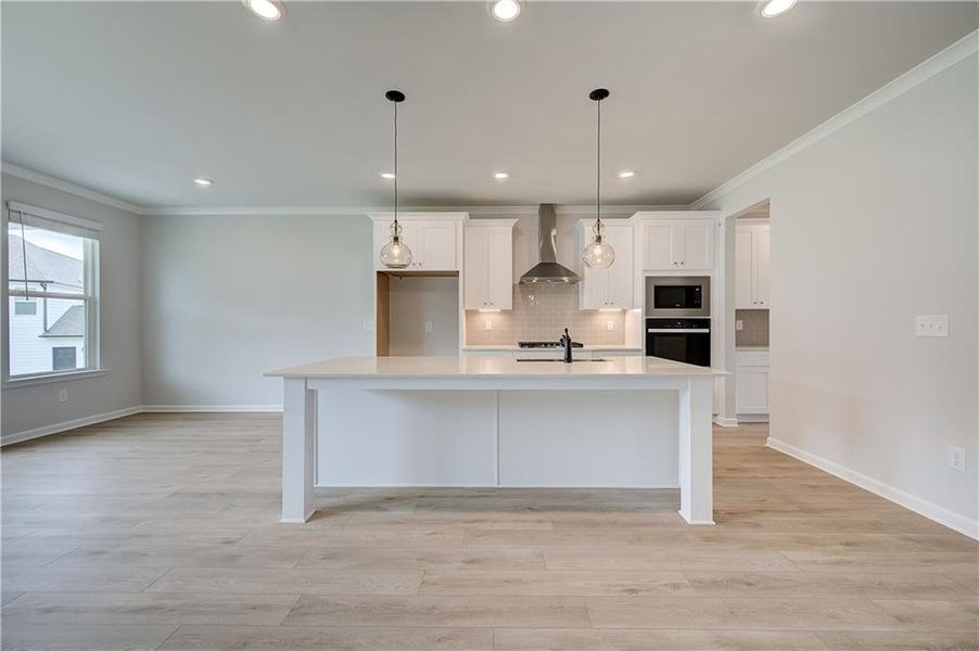 Furnished interior view inside a new home in Kingston, Locust Grove (Image 6).