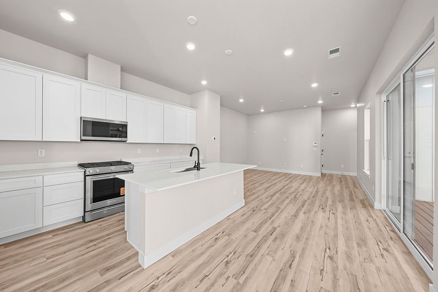 Furnished interior view inside a new home in Trumark Homes at Sterling Ranch, Littleton (Image 4).