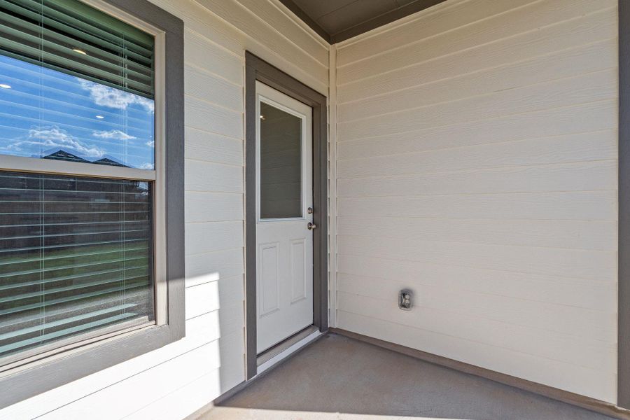 Rear Covered Patio Rear Covered Patio