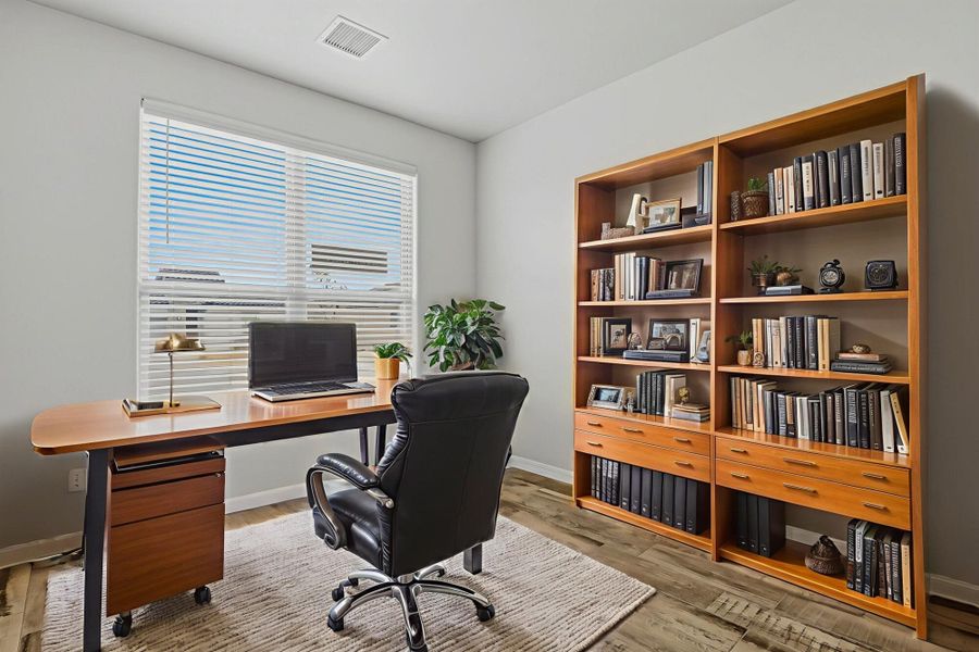 Furnished interior view inside a new home in Emerald Estates, Horizon City (Image 6). Furnished interior view inside a new home in Emerald Estates, Horizon City (Image 6).