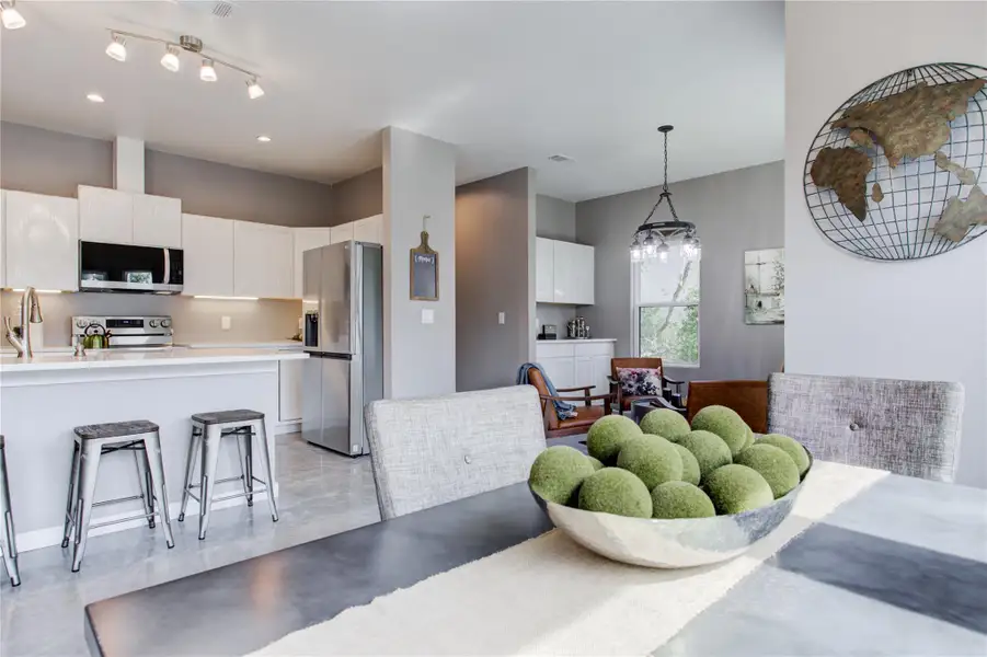 Furnished interior view inside a new home in , Spicewood (Image 6).
